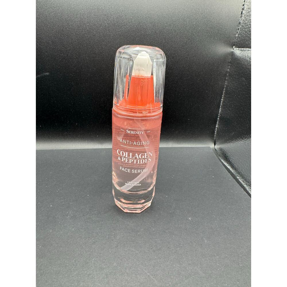 NWT Serenity Anti-Aging Collagen & Peptides Face Serum 2 fl oz